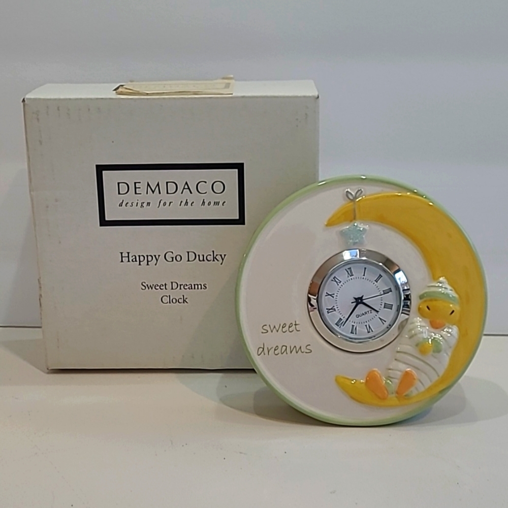 NIB Demdaco Sweet Dreams clock